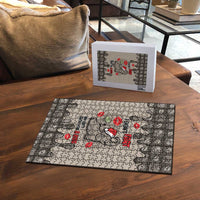 Elephant Christmas Puzzle I Did Not Fart My Butt Blew You A Kiss - Wonder Print Shop