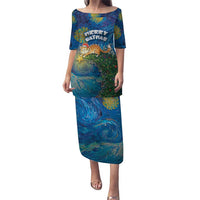 Merry Catmas Puletasi Cat Hanging On Xmas Tree - Wonder Print Shop