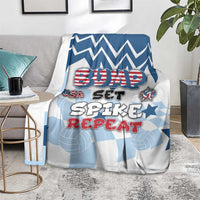 USA Volleyball Blanket Bump Set Spike Repeat