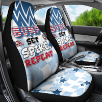 USA Volleyball Car Seat Cover Bump Set Spike Repeat