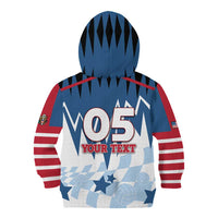 Custom USA Volleyball Kid Hoodie Bump Set Spike Repeat