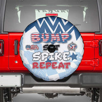 USA Volleyball Spare Tire Cover Bump Set Spike Repeat