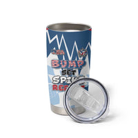 Custom USA Volleyball Tumbler Cup Bump Set Spike Repeat