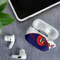 Japan Football AirPods Case Minimalist Floral Great Wave Ukiyo-e Style