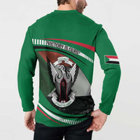 Sudan Button Sweatshirt Victory Is Ours - Wonder Print Shop