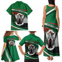 Sudan Family Matching Tank Maxi Dress and Hawaiian Shirt Victory Is Ours - Wonder Print Shop