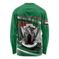 Sudan Long Sleeve Shirt Victory Is Ours - Wonder Print Shop