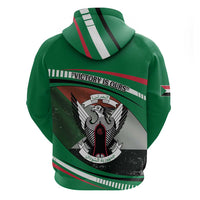 Sudan Zip Hoodie Victory Is Ours - Wonder Print Shop