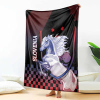 Slovenia Blanket The Lipizzaner Horse - Wonder Print Shop