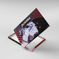 Slovenia Canvas Wall Art The Lipizzaner Horse - Wonder Print Shop