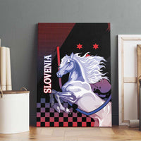 Slovenia Canvas Wall Art The Lipizzaner Horse - Wonder Print Shop
