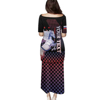 Personalized Slovenia Family Matching Puletasi and Hawaiian Shirt The Lipizzaner Horse - Wonder Print Shop