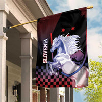 Slovenia Garden Flag The Lipizzaner Horse - Wonder Print Shop