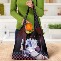 Slovenia Grocery Bag The Lipizzaner Horse - Wonder Print Shop