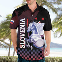 Personalized Slovenia Hawaiian Shirt The Lipizzaner Horse - Wonder Print Shop