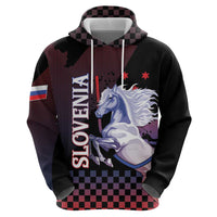 Personalized Slovenia Hoodie The Lipizzaner Horse - Wonder Print Shop
