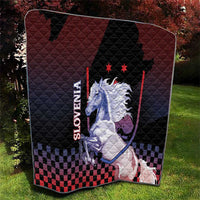 Slovenia Quilt The Lipizzaner Horse - Wonder Print Shop
