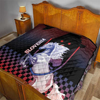 Slovenia Quilt The Lipizzaner Horse - Wonder Print Shop