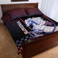 Slovenia Quilt Bed Set The Lipizzaner Horse - Wonder Print Shop