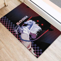 Slovenia Rubber Doormat The Lipizzaner Horse - Wonder Print Shop