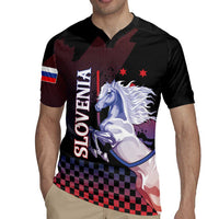 Personalized Slovenia Rugby Jersey The Lipizzaner Horse - Wonder Print Shop