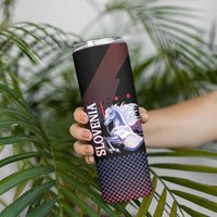 Personalized Slovenia Skinny Tumbler The Lipizzaner Horse - Wonder Print Shop