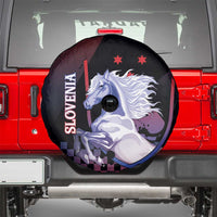 Slovenia Spare Tire Cover The Lipizzaner Horse - Wonder Print Shop