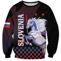 Personalized Slovenia Sweatshirt The Lipizzaner Horse - Wonder Print Shop
