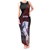 Personalized Slovenia Tank Maxi Dress The Lipizzaner Horse - Wonder Print Shop