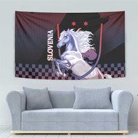 Slovenia Tapestry The Lipizzaner Horse - Wonder Print Shop