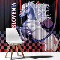 Slovenia Window Curtain The Lipizzaner Horse - Wonder Print Shop
