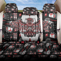 Canada Haida Back Car Seat Cover Thunderbird Northwest Coast Indigenous - Wonder Print Shop