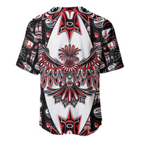 Canada Haida Baseball Jersey Thunderbird Northwest Coast Indigenous - Wonder Print Shop