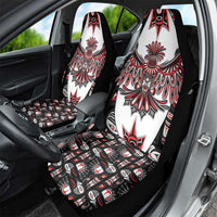 Canada Haida Car Seat Cover Thunderbird Northwest Coast Indigenous - Wonder Print Shop