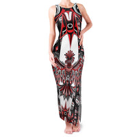 Canada Haida Family Matching Tank Maxi Dress and Hawaiian Shirt Thunderbird Northwest Coast Indigenous - Wonder Print Shop