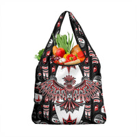 Canada Haida Grocery Bag Thunderbird Northwest Coast Indigenous - Wonder Print Shop