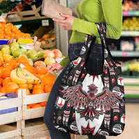 Canada Haida Grocery Bag Thunderbird Northwest Coast Indigenous - Wonder Print Shop