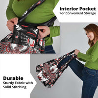 Canada Haida Grocery Bag Thunderbird Northwest Coast Indigenous - Wonder Print Shop