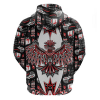 Canada Haida Hoodie Thunderbird Northwest Coast Indigenous - Wonder Print Shop