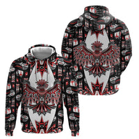 Canada Haida Hoodie Thunderbird Northwest Coast Indigenous - Wonder Print Shop