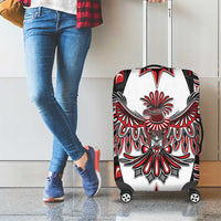 Canada Haida Luggage Cover Thunderbird Northwest Coast Indigenous - Wonder Print Shop