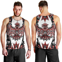 Canada Haida Men Tank Top Thunderbird Northwest Coast Indigenous - Wonder Print Shop