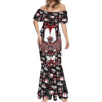 Canada Haida Mermaid Dress Thunderbird Northwest Coast Indigenous - Wonder Print Shop