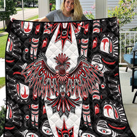 Canada Haida Quilt Thunderbird Northwest Coast Indigenous - Wonder Print Shop