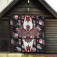 Canada Haida Quilt Thunderbird Northwest Coast Indigenous - Wonder Print Shop