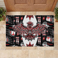Canada Haida Rubber Doormat Thunderbird Northwest Coast Indigenous - Wonder Print Shop
