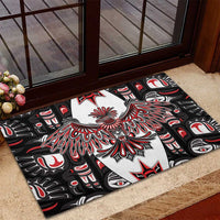 Canada Haida Rubber Doormat Thunderbird Northwest Coast Indigenous - Wonder Print Shop