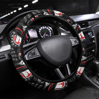 Canada Haida Steering Wheel Cover Thunderbird Northwest Coast Indigenous - Wonder Print Shop