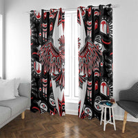 Canada Haida Window Curtain Thunderbird Northwest Coast Indigenous - Wonder Print Shop