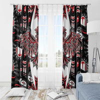Canada Haida Window Curtain Thunderbird Northwest Coast Indigenous - Wonder Print Shop